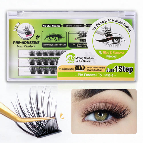 One-Step Eyelashes(Pre-glued and self-adhesive)：Gipsy