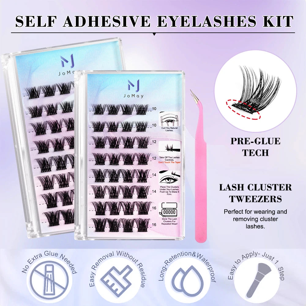 One-Step Eyelashes(Pre-glued and self-adhesive)：Wild Cat